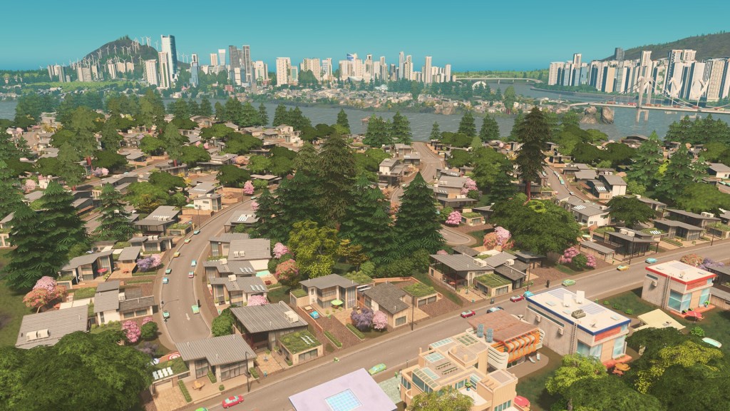 Cities Skylines Town Overview Xbox Game