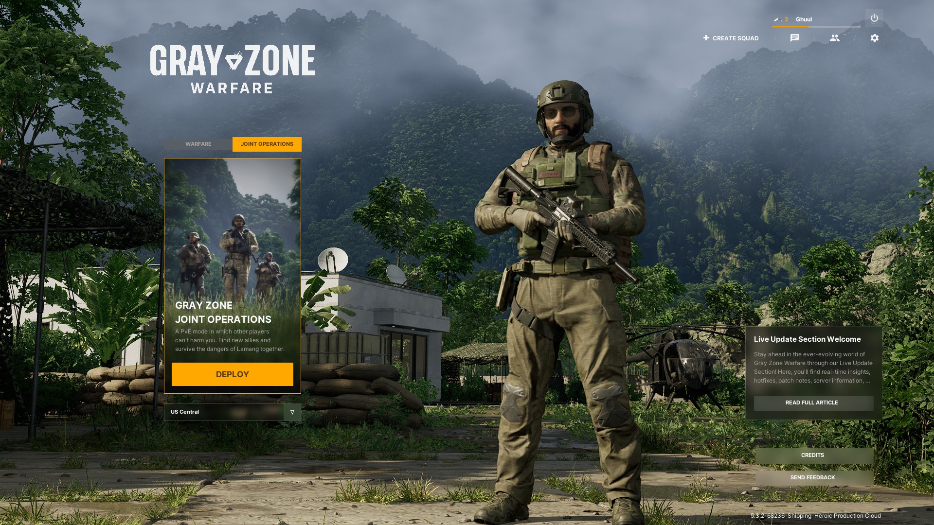 Gray Zone Warfare PvE Mode