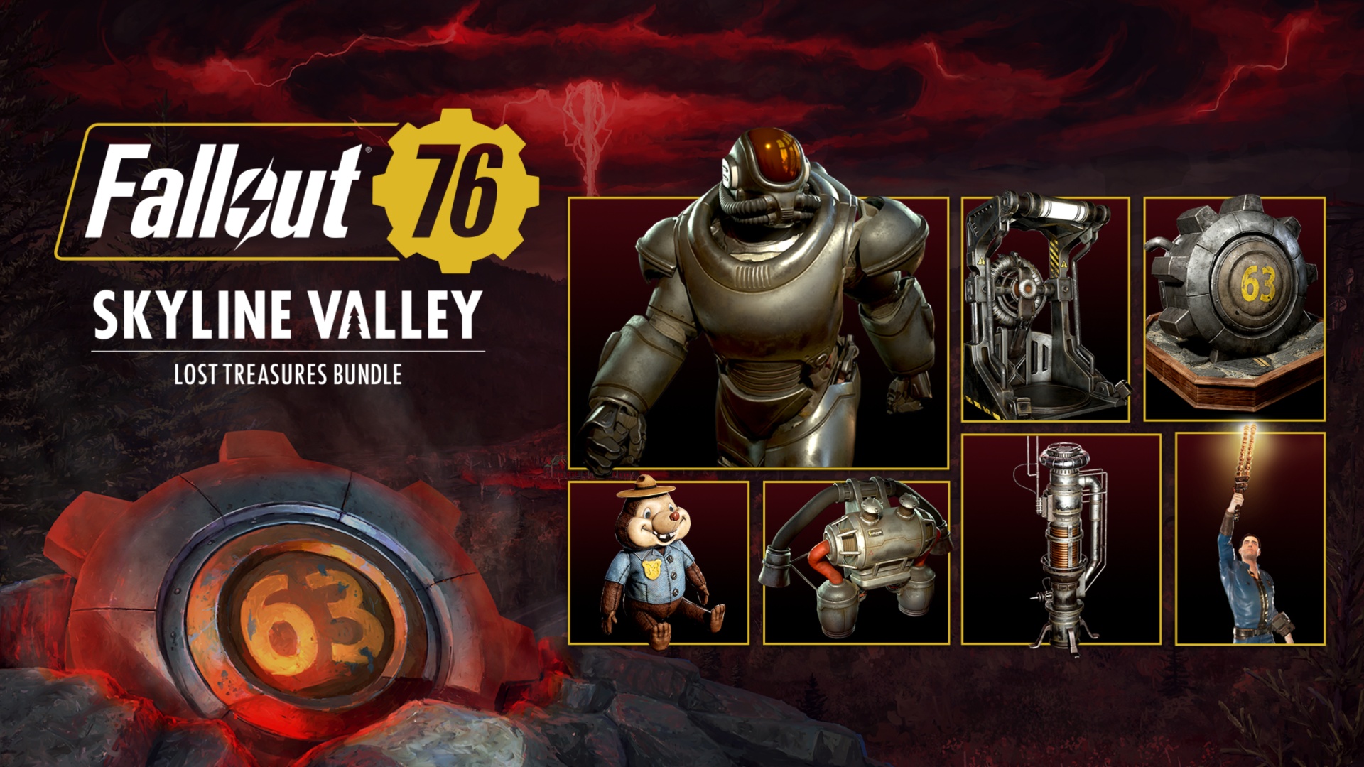 Fallout 76 Skyline Valley Lost Treasures Bundle