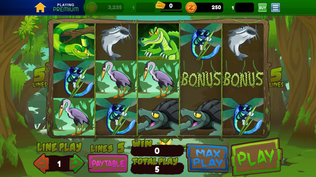 Screenshot of Bayou Wilds on Funzpoints