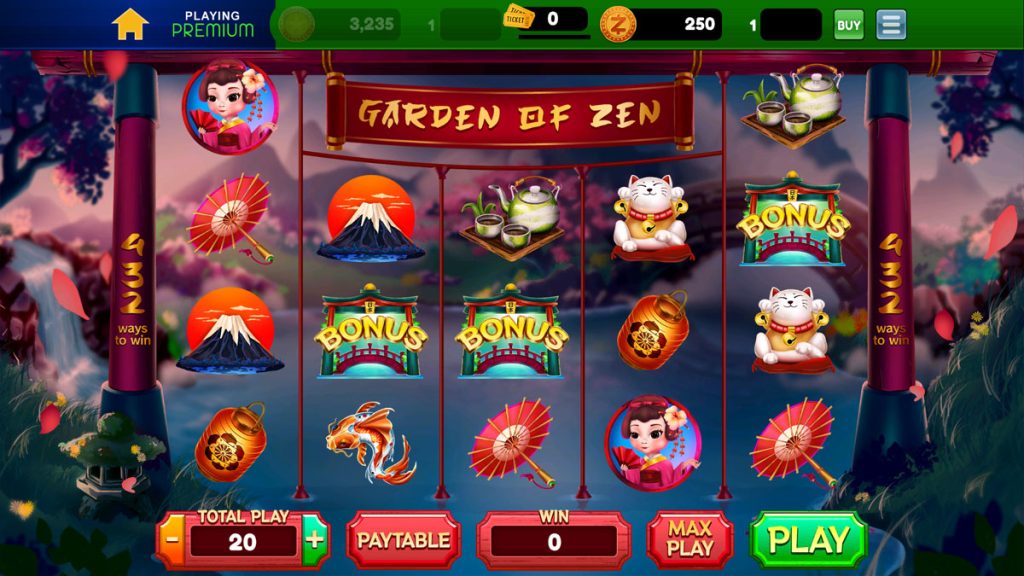 Screenshot of Garden of Zen on Funzpoints