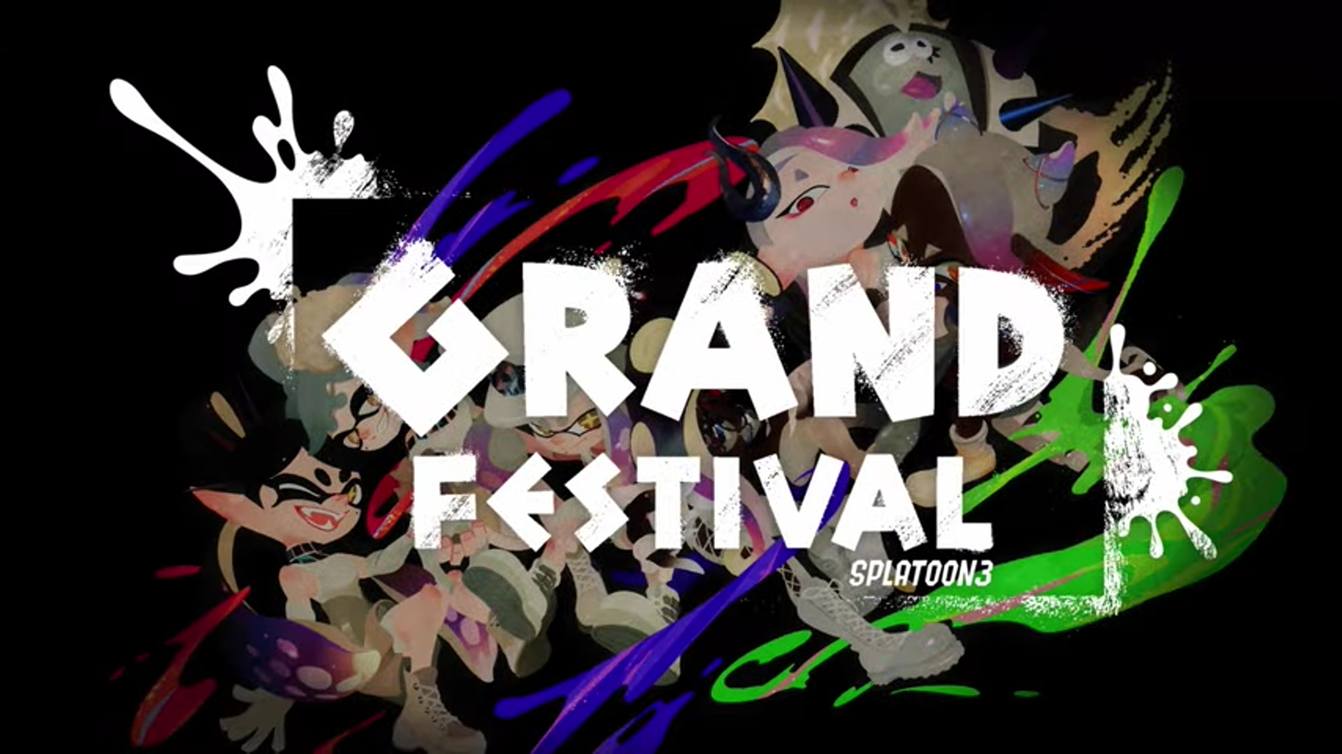 Splatoon 3 Grand Festival Splatfest пройдет в сентябре 2024 года