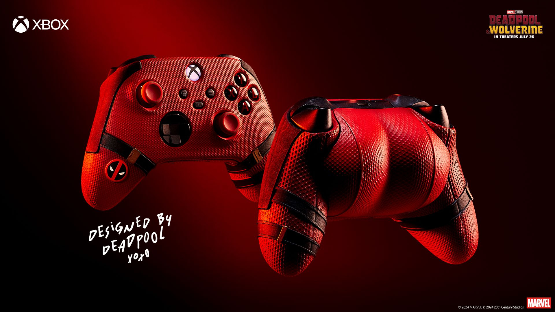 Xbox Releases New Controller With Deadpool’s Butt