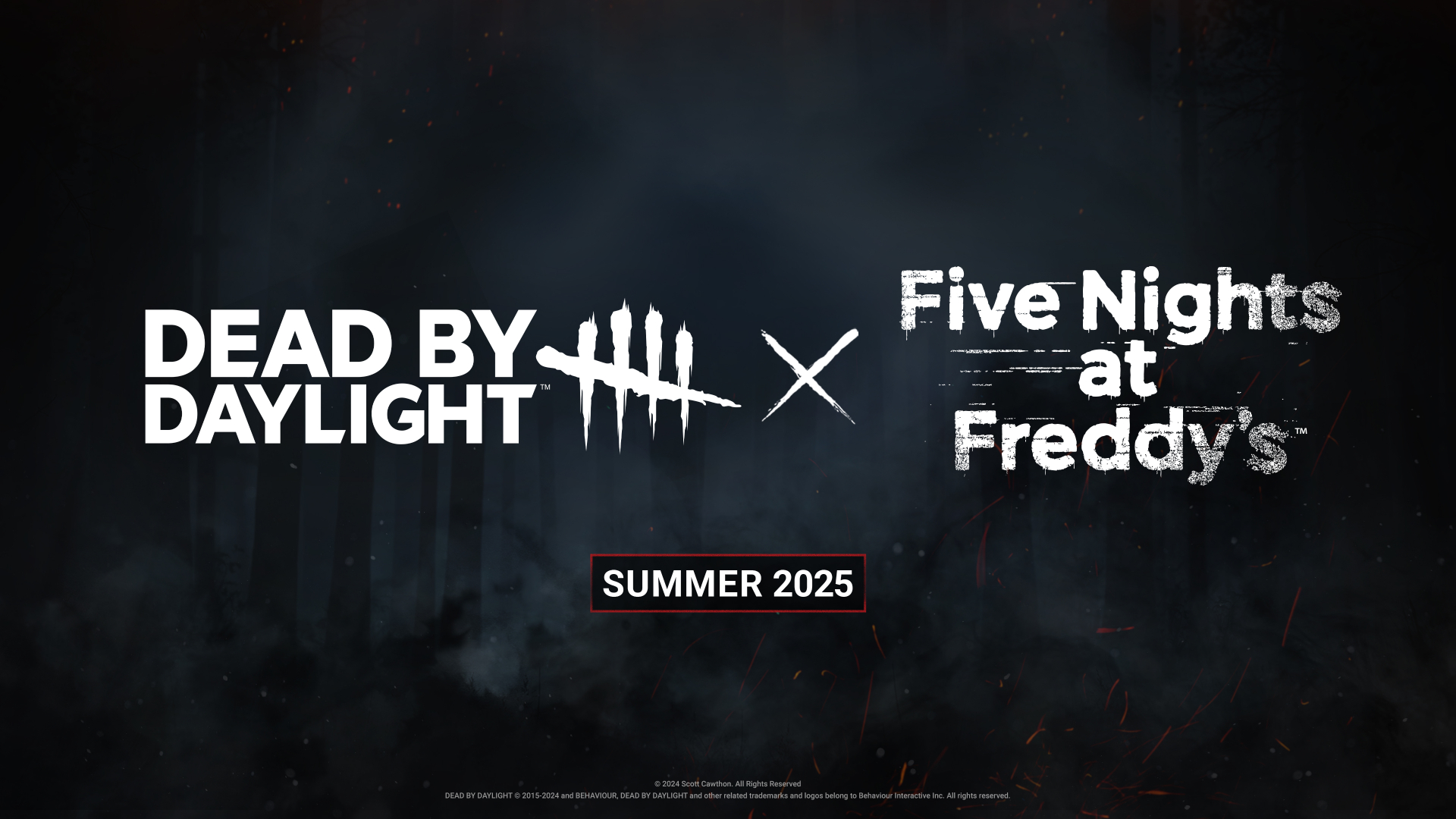 Dead by Daylight x Five Nights at Freddy’s Crossover выйдет в 2025 году