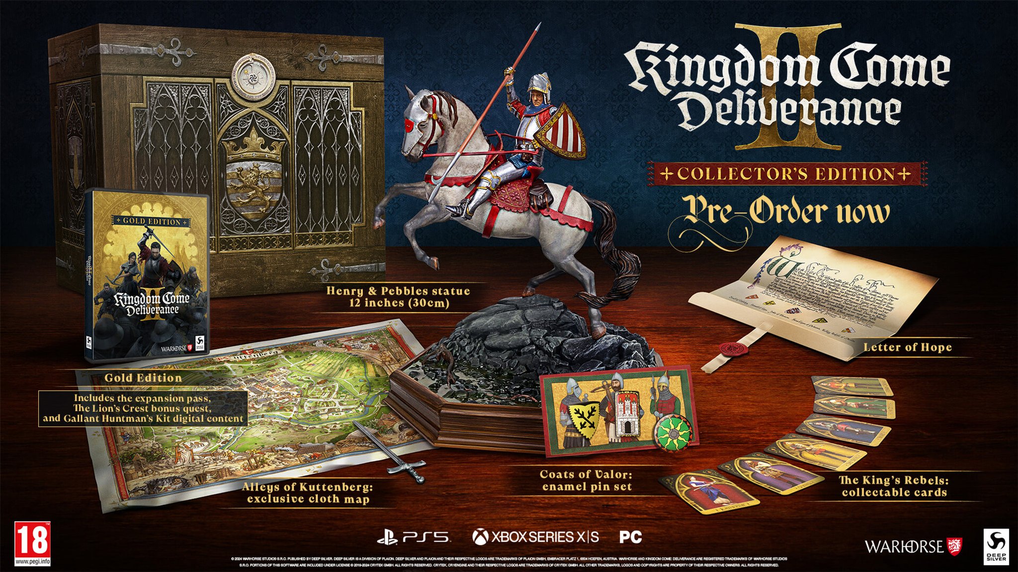 Warhorse Studios dévoile l'édition collector de Kingdom Come ...