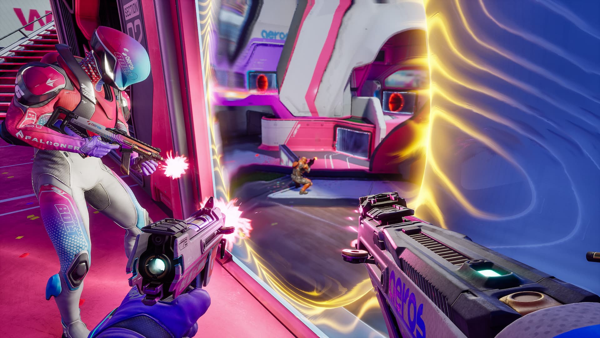 Splitgate 2 представляет полную версию игрового процесса