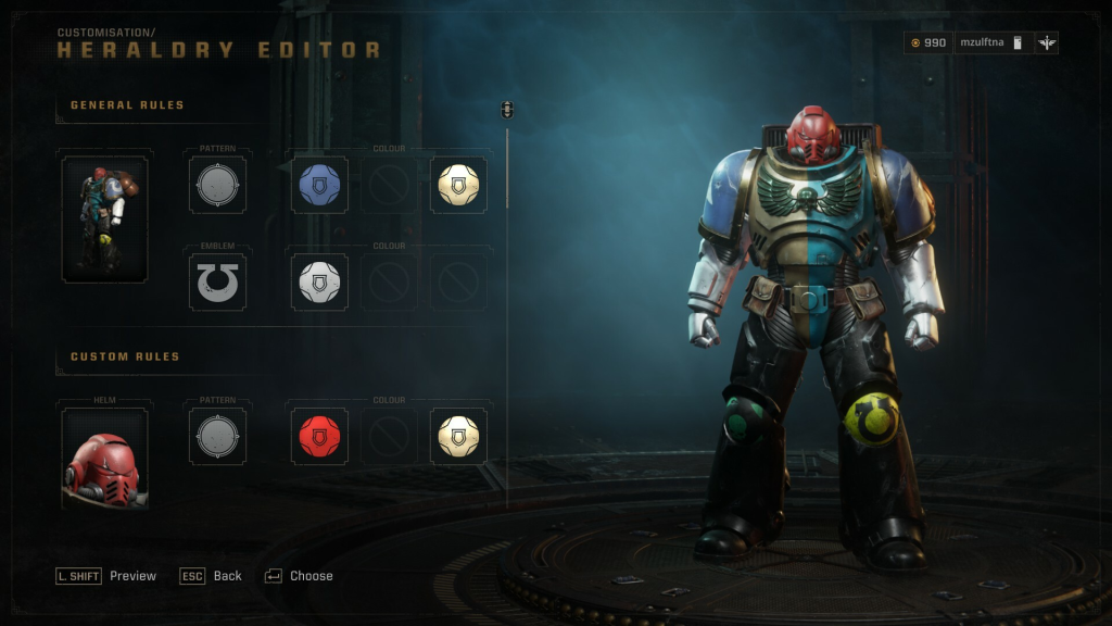 Space Marine 2 Customization Options