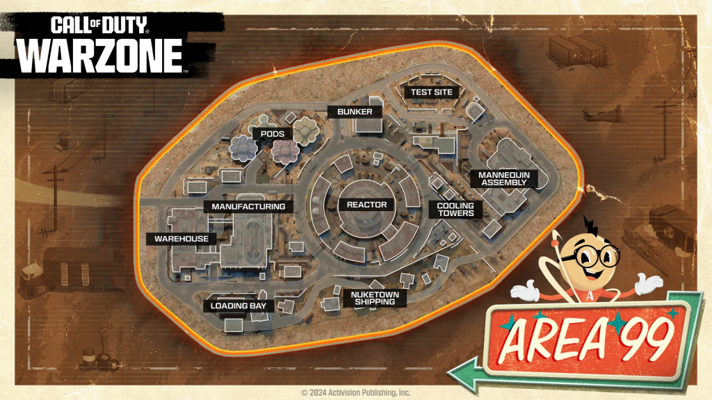 Area 99 Warzone Resurgence Map