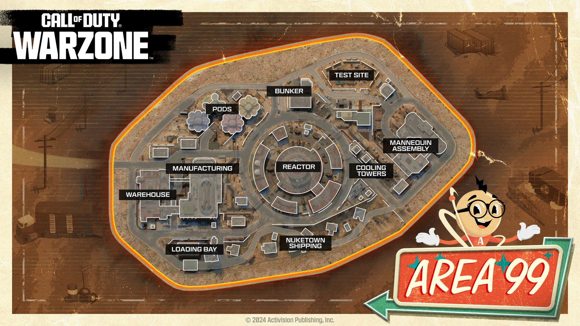 Area 99 Revealed As New Resurgence Map In Warzone At CODNext Event