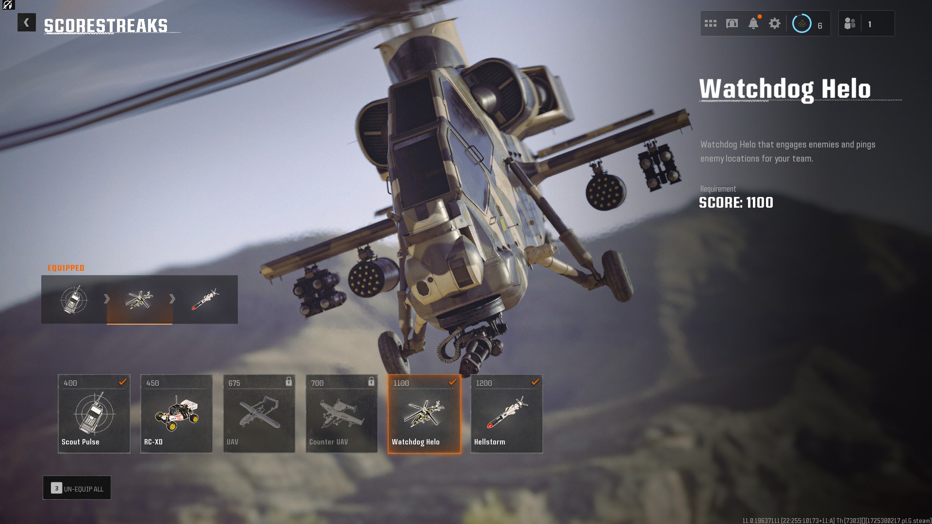 Black Ops 6 Watchdog Helo