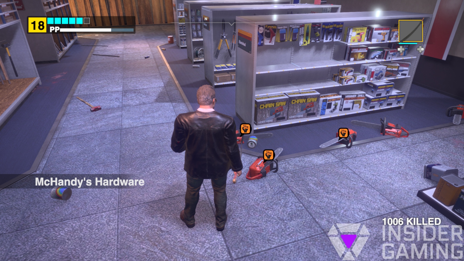 Dead Rising Deluxe Remaster Hardware Store Chainsaws