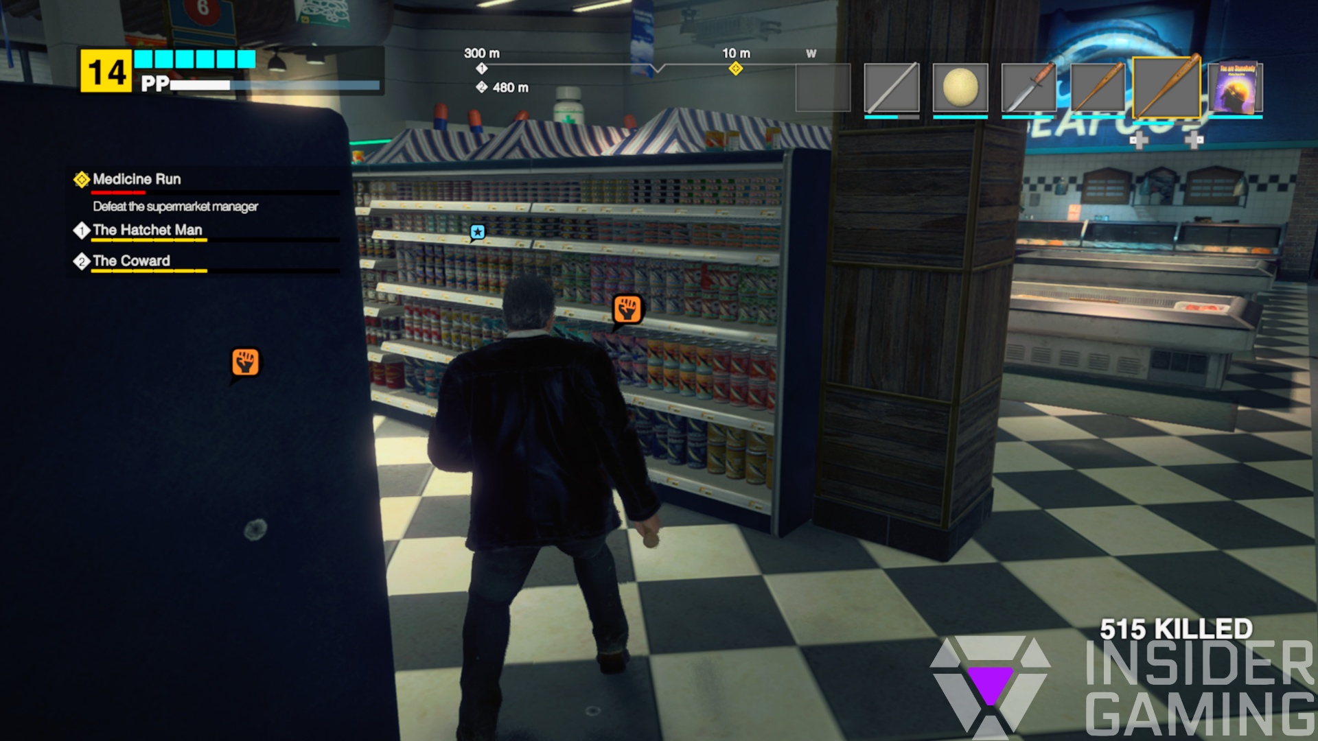 Dead Rising Deluxe Remaster Supermarket Fight Cans