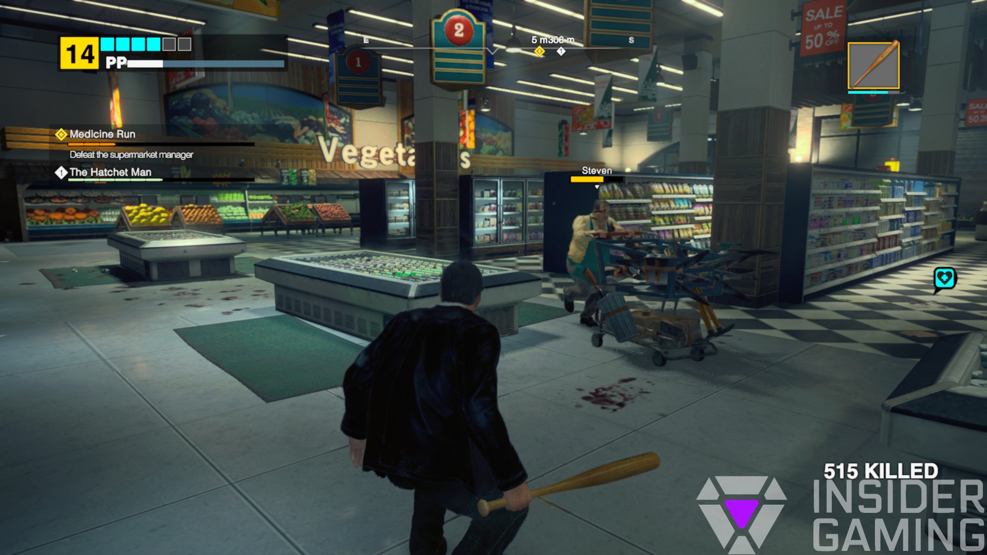 Dead Rising Deluxe Remaster Supermarket Fight Melee