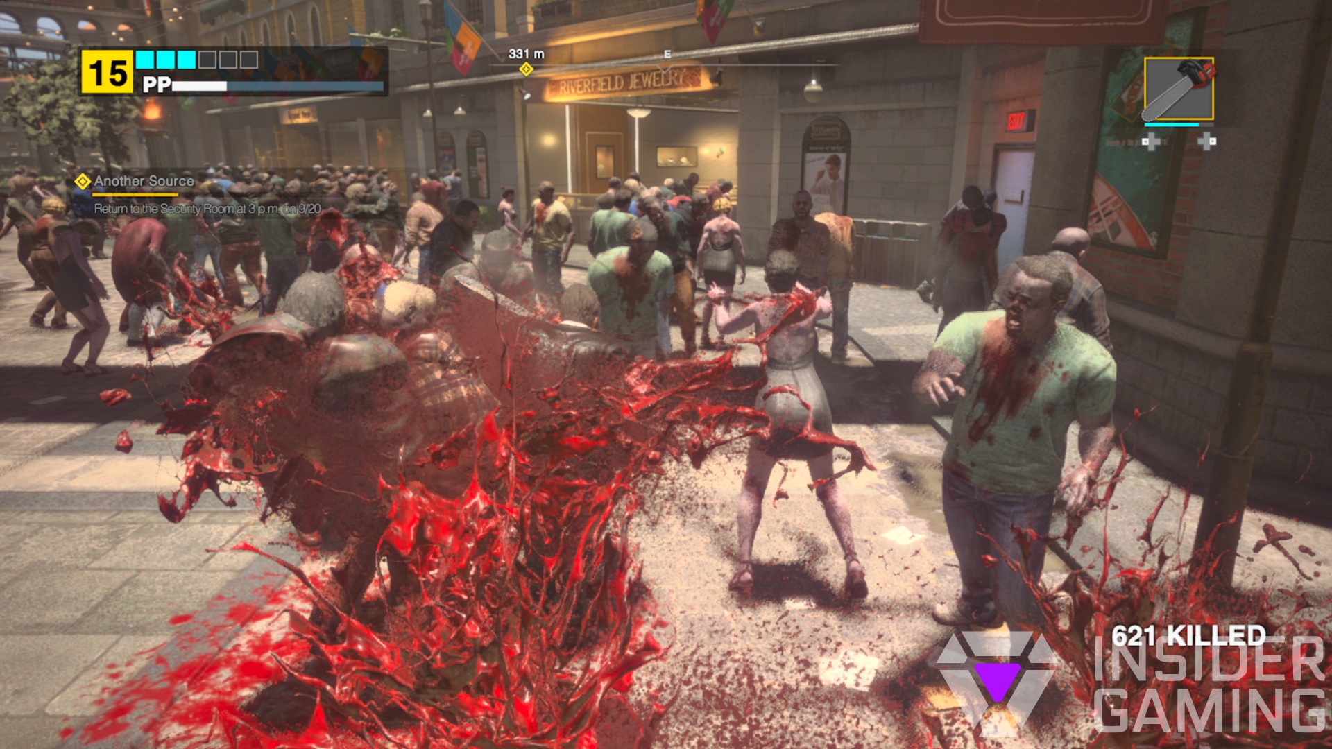 Dead Rising Deluxe Remaster Zombie Slaying Chainsaw