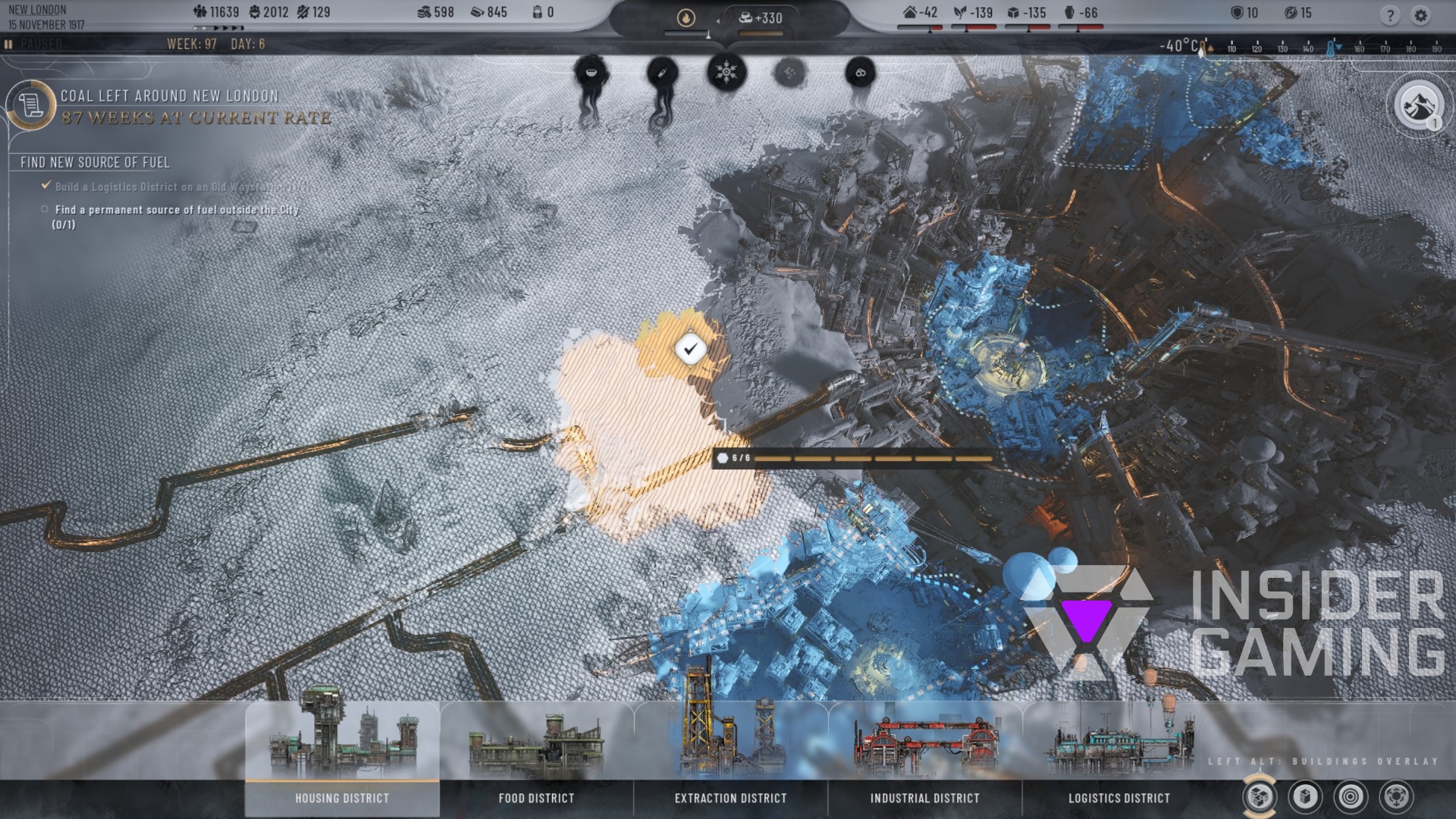 An Overview of the Districts in Frostpunk 2