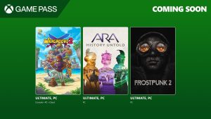 Xbox Game Pass New Games