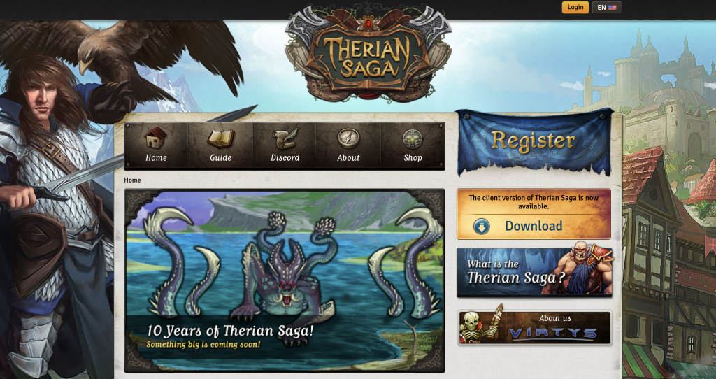 Screenshot of Therian Saga