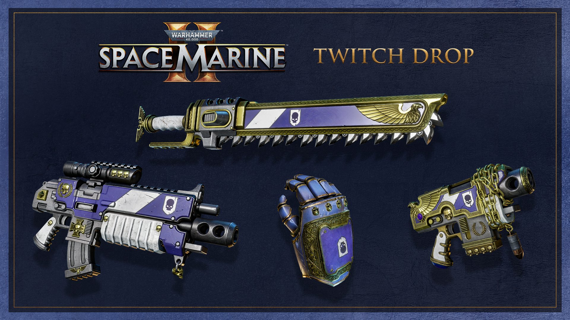 Как получить Twitch Drops Space Marine 2