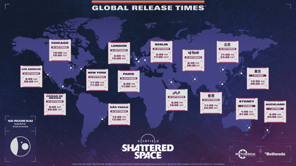 What Time Does Starfield Shattered Space Release? Answered Insider