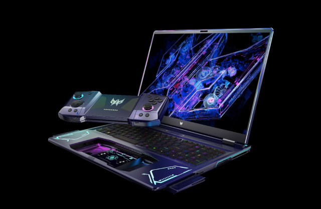 New Acer Gaming Laptop Concept Has Built-In Controller