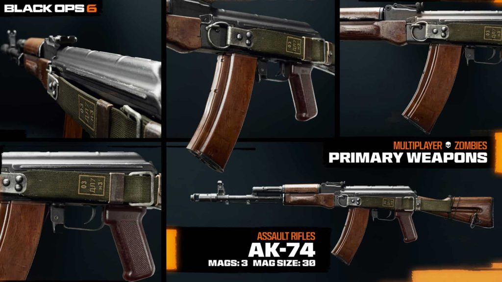 ak-74 in black ops 6