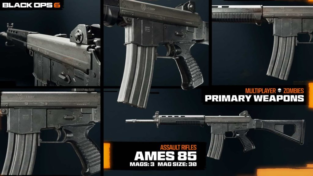 ames 85 in black ops 6