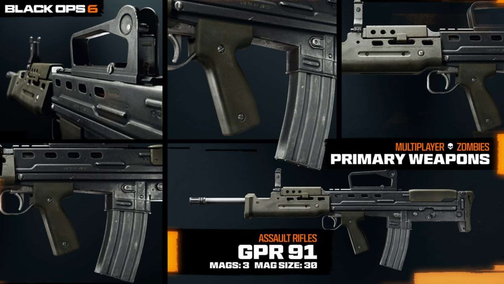 gpr 91 in black ops 6