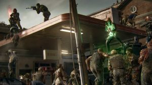 players on rooftop shooting zombies in black ops 6