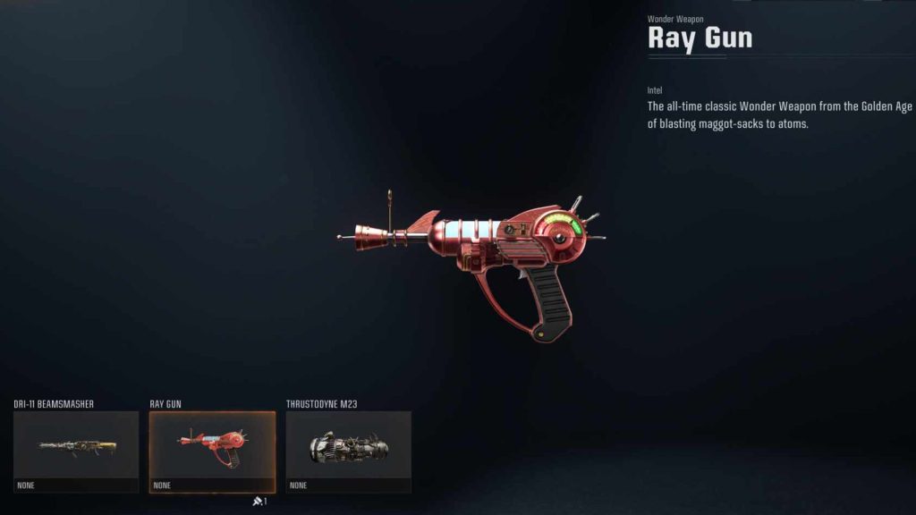 ray gun description in black ops 6