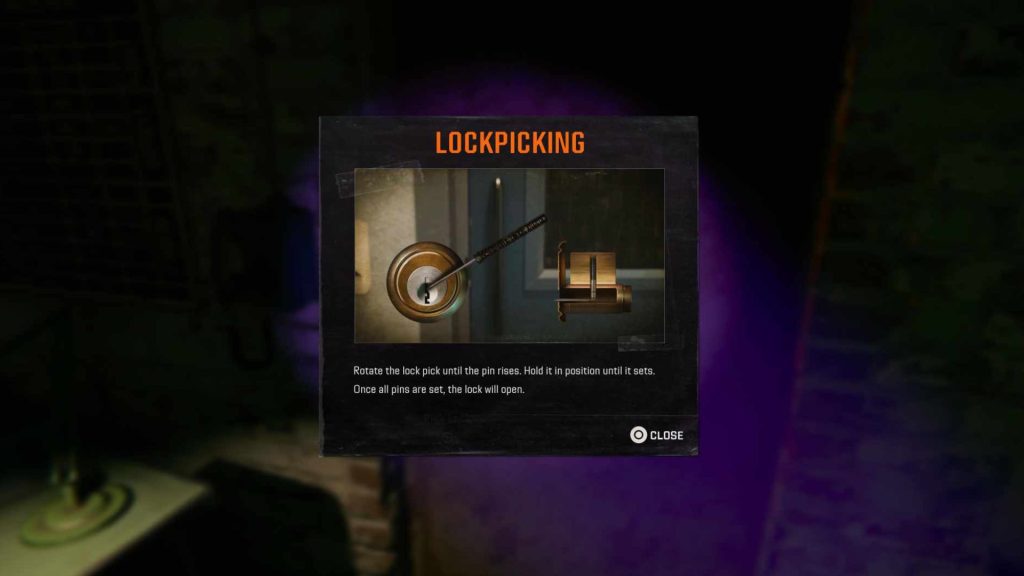 lockpicking puzzle in black ops 6