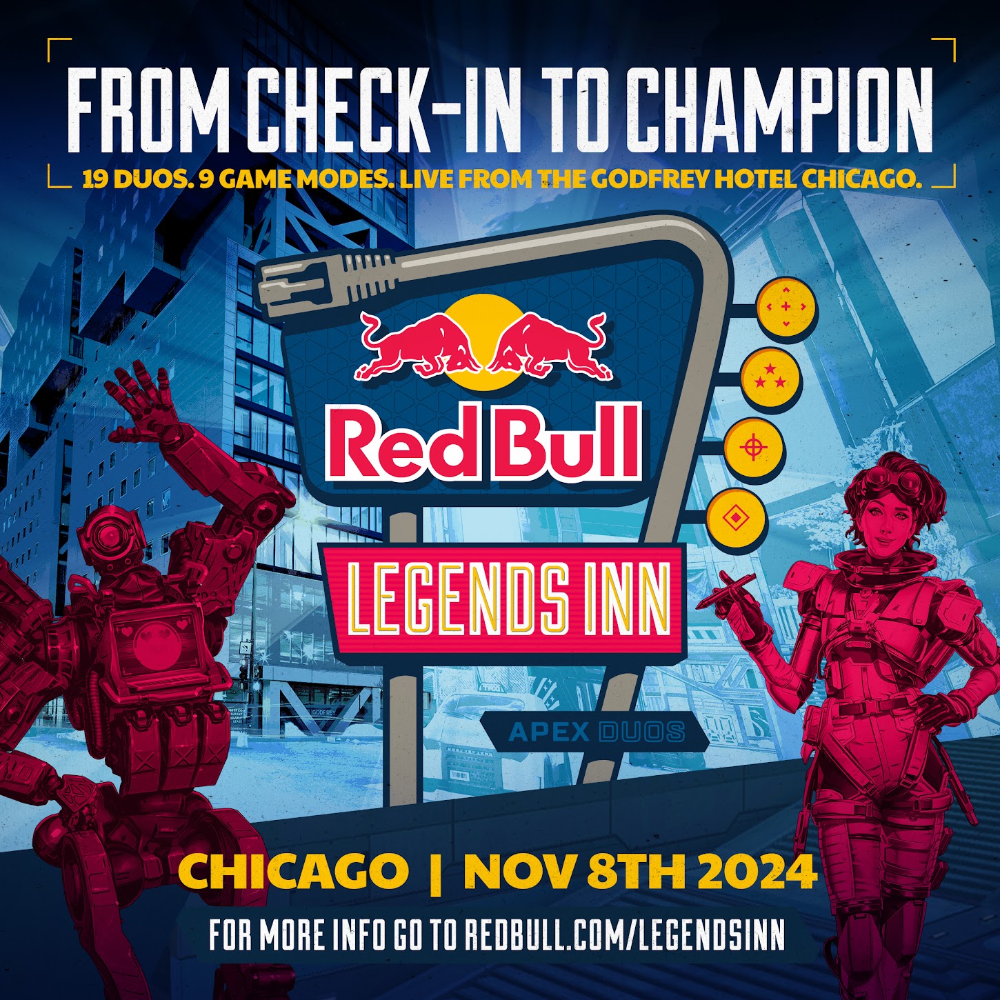 Red Bull объявляет турнир Apex Legends