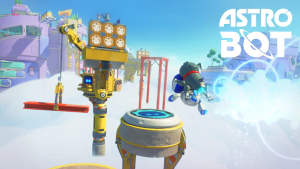 Astro Bot Speedrun Level