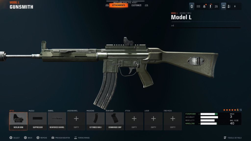 black ops 6 model l assault rifle loadout