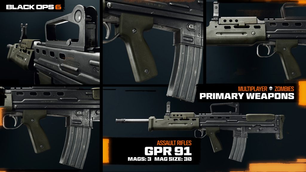 gpr 91 in black ops 6