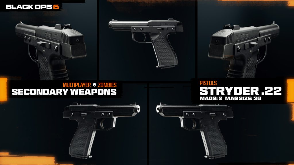 stryder .22 pistol in bo6