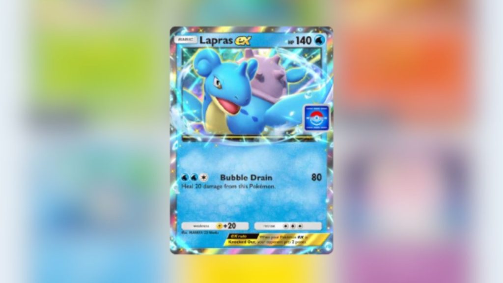 lapras promo card in pokemon tcg pocket