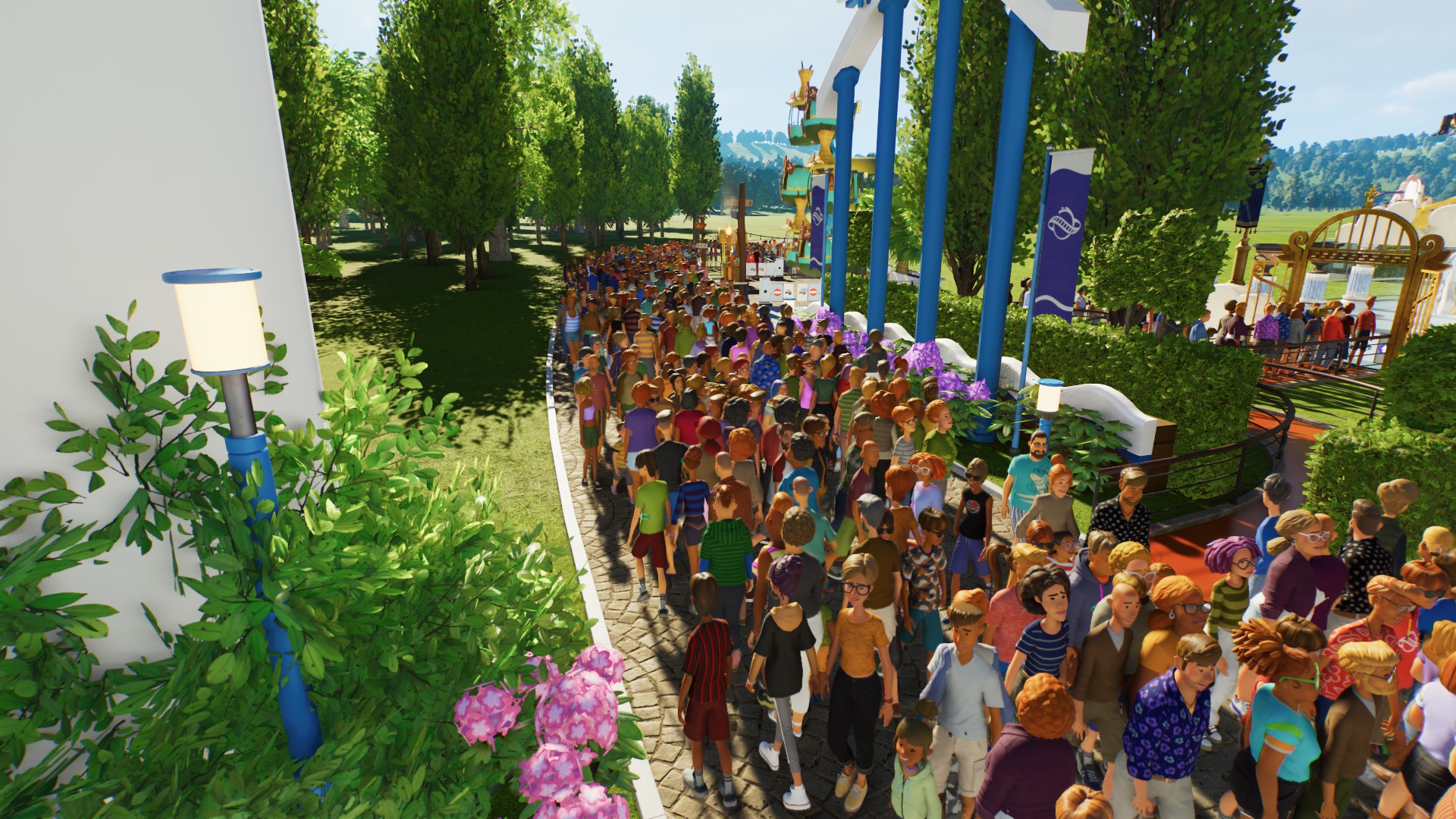 Planet Coaster 2 Park Guests