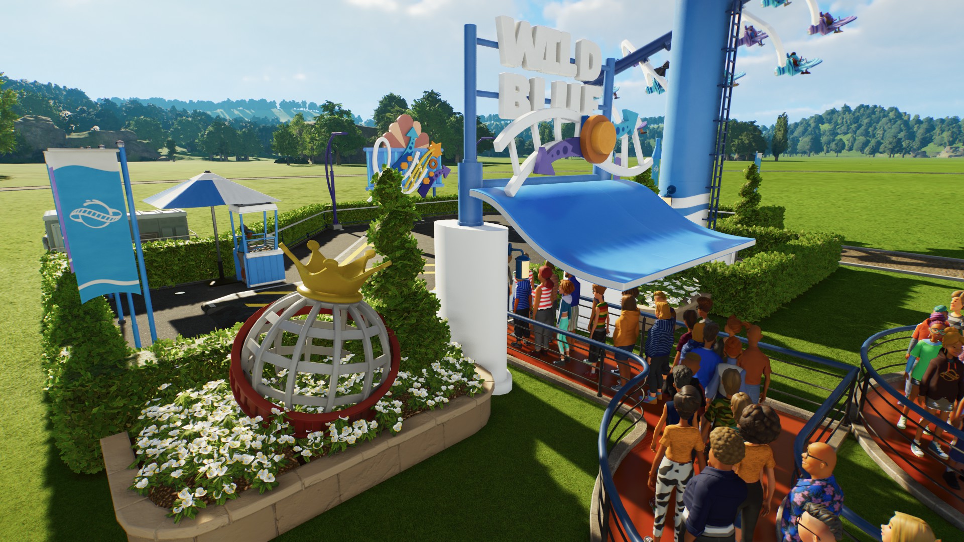 Planet Coaster 2 Ride Scenery