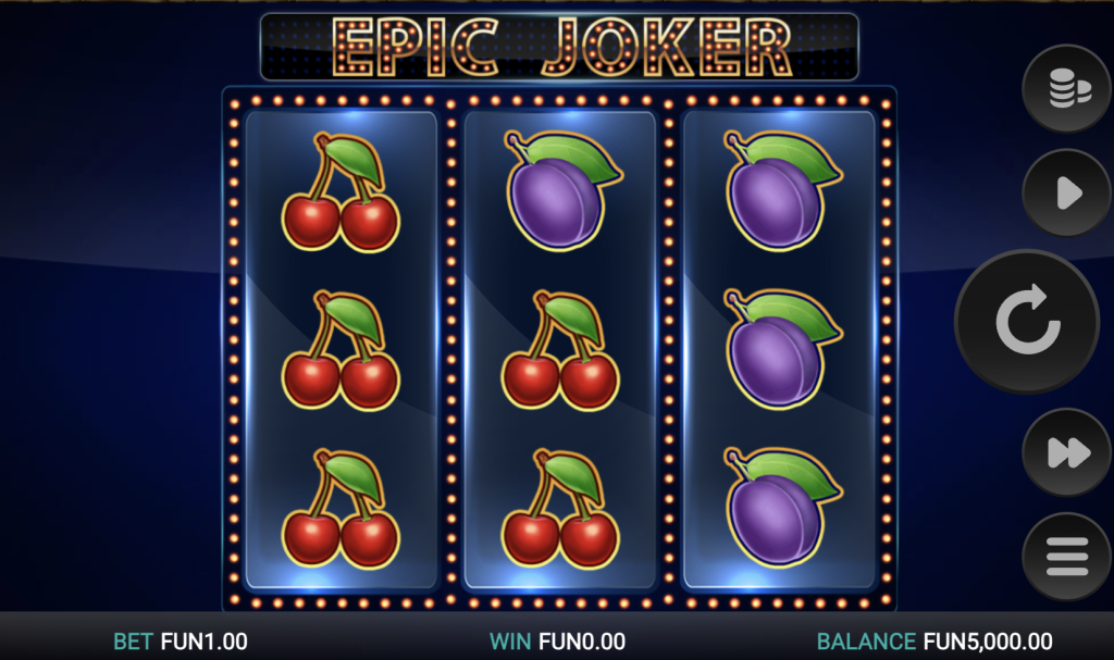 Screenshot of Epic Joker Slot