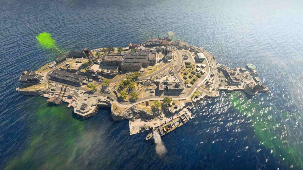 rebirth island from above in cod warzone