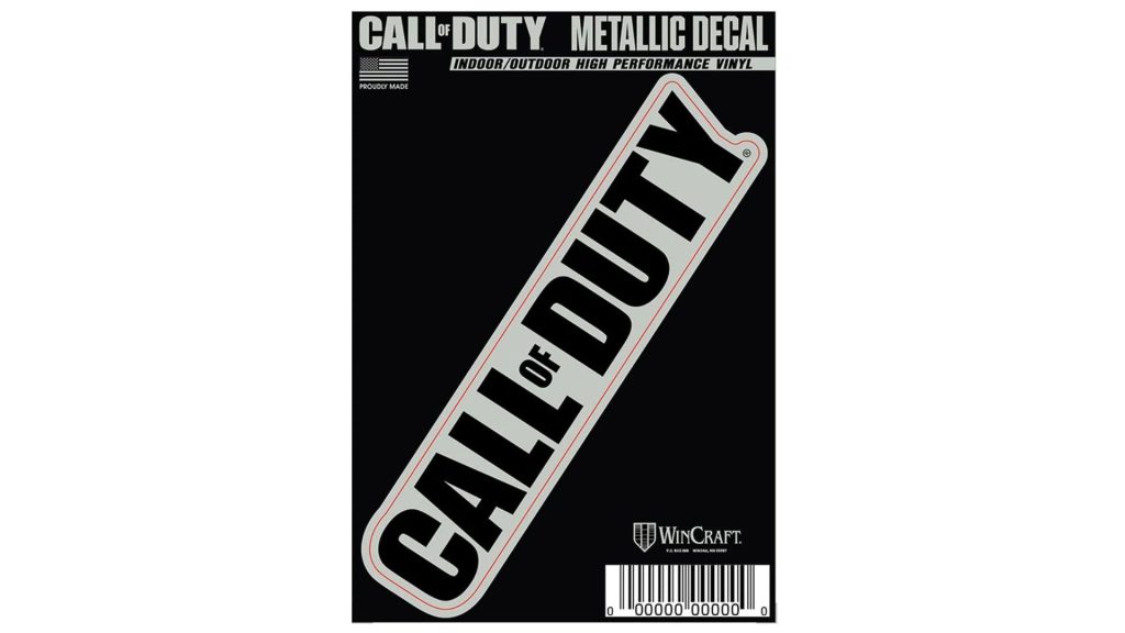 call of duty metallic decal