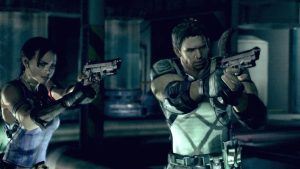 sheva and chris in resident evil 5