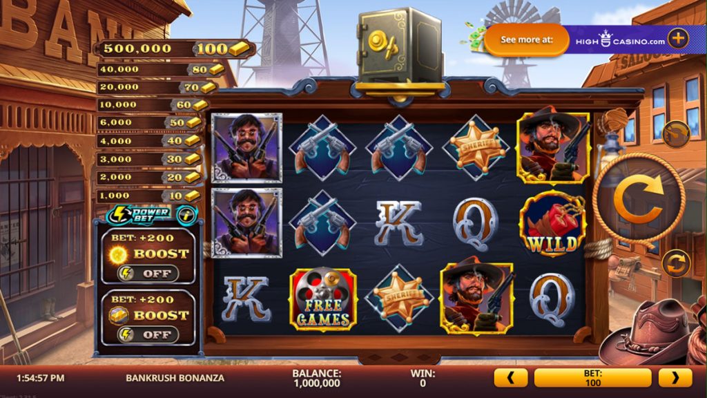 Screenshot of Bankrush Bonanza slot