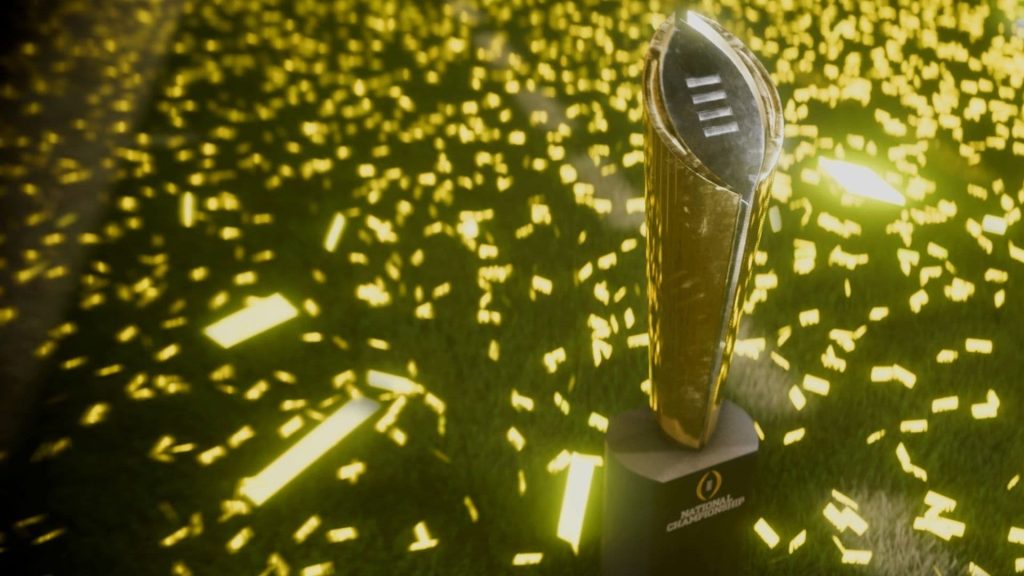 college football trophy