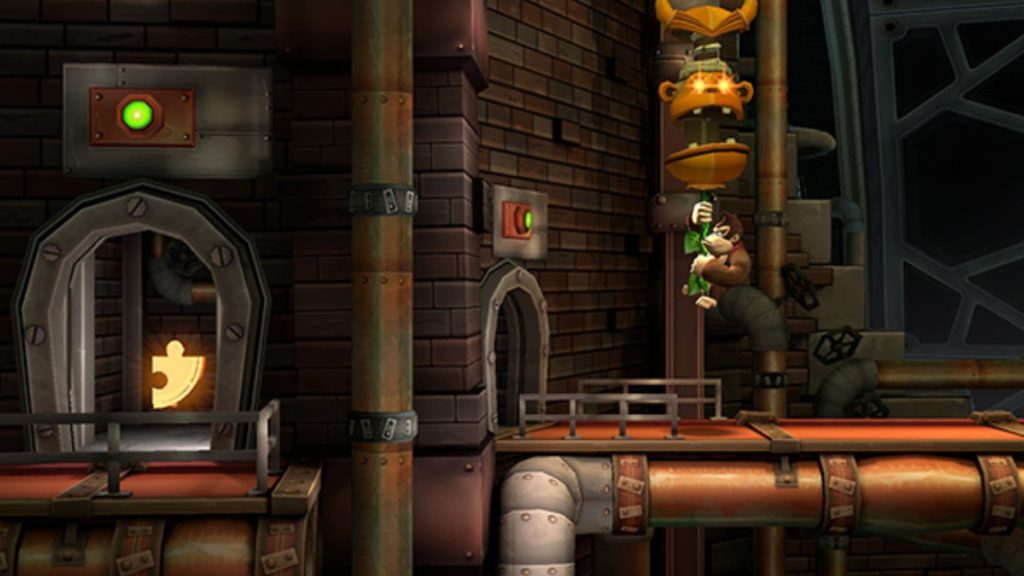 donkey kong climbing in country returns hd