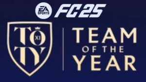 ea fc 25 logo and team of the year art