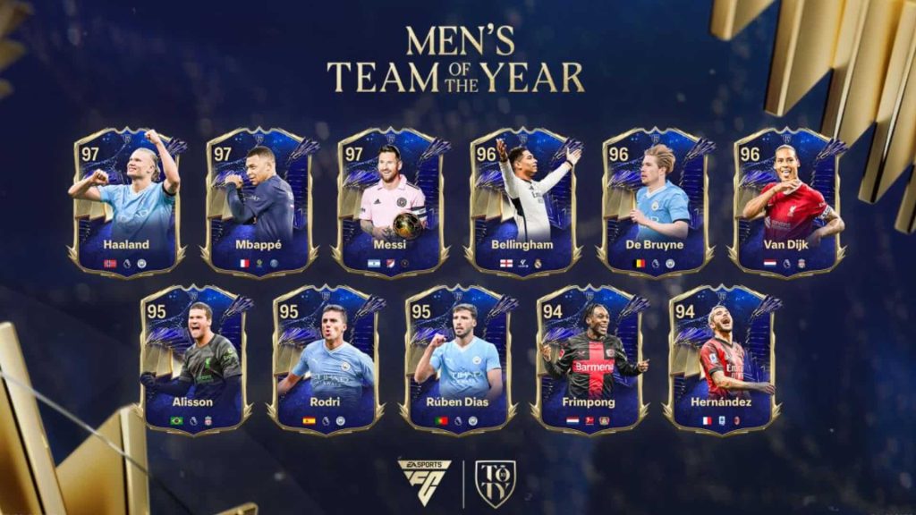 fc 24 team of the year