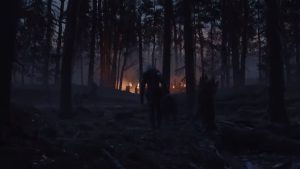 ciri walking through forest in the witcher 4