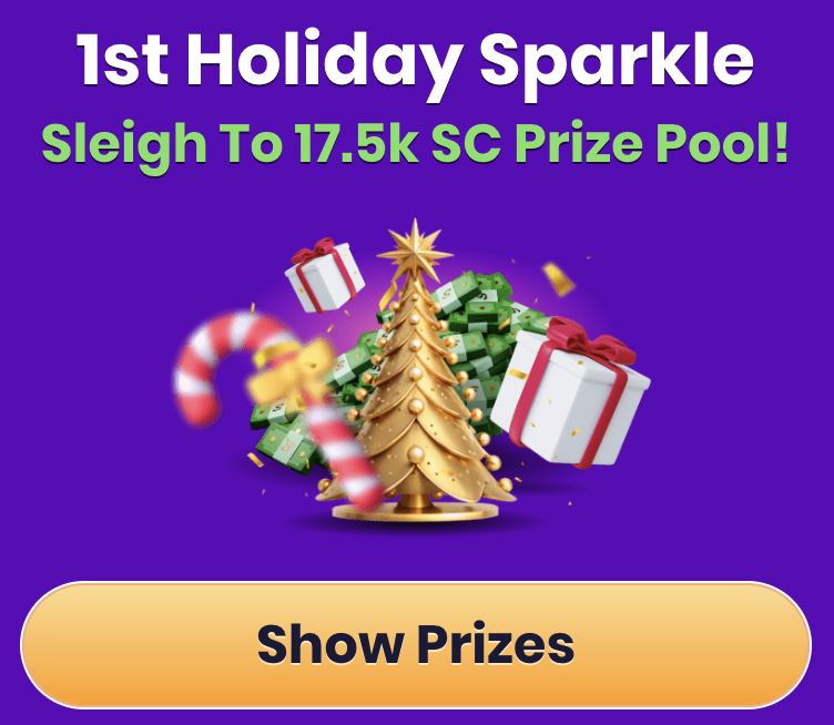 Screenshot of Spree Casino 1st Holiday Sparkle Prize Pool