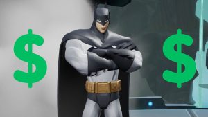 batman with dollar sign in multiversus